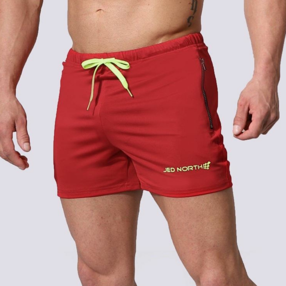 Jed North Agile Shorts - Crimson Red